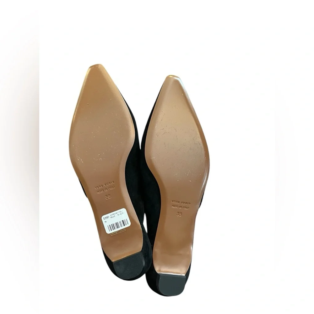 ATP ALL TOMORROW’S PARTIES ATELIER Black Suede Mule Flats - Picture 13 of 16